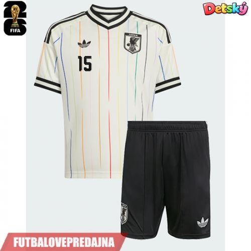 Lacne Dětský Futbalové dres Japonsko Hiroki Ito #21 MS 2026 Krátky Rukáv - Preč (+ trenírky)